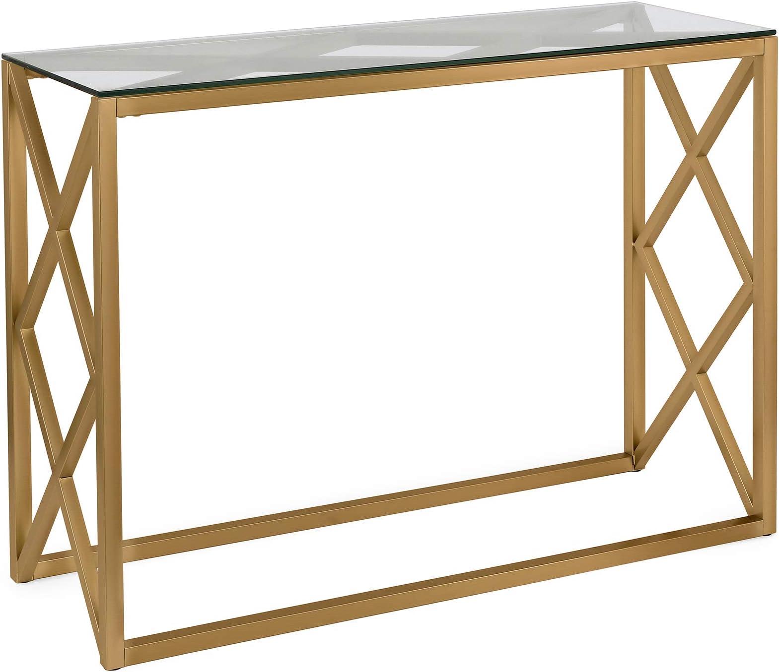 Henn&Hart Console Table, 1, Gold