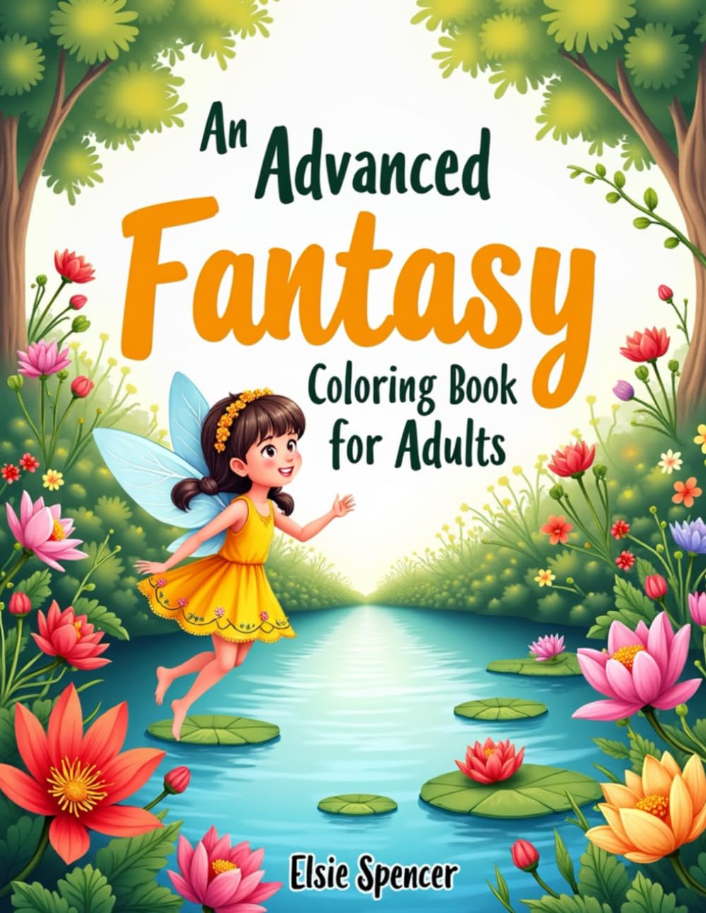 An Advanced Fantasy Coloring Book