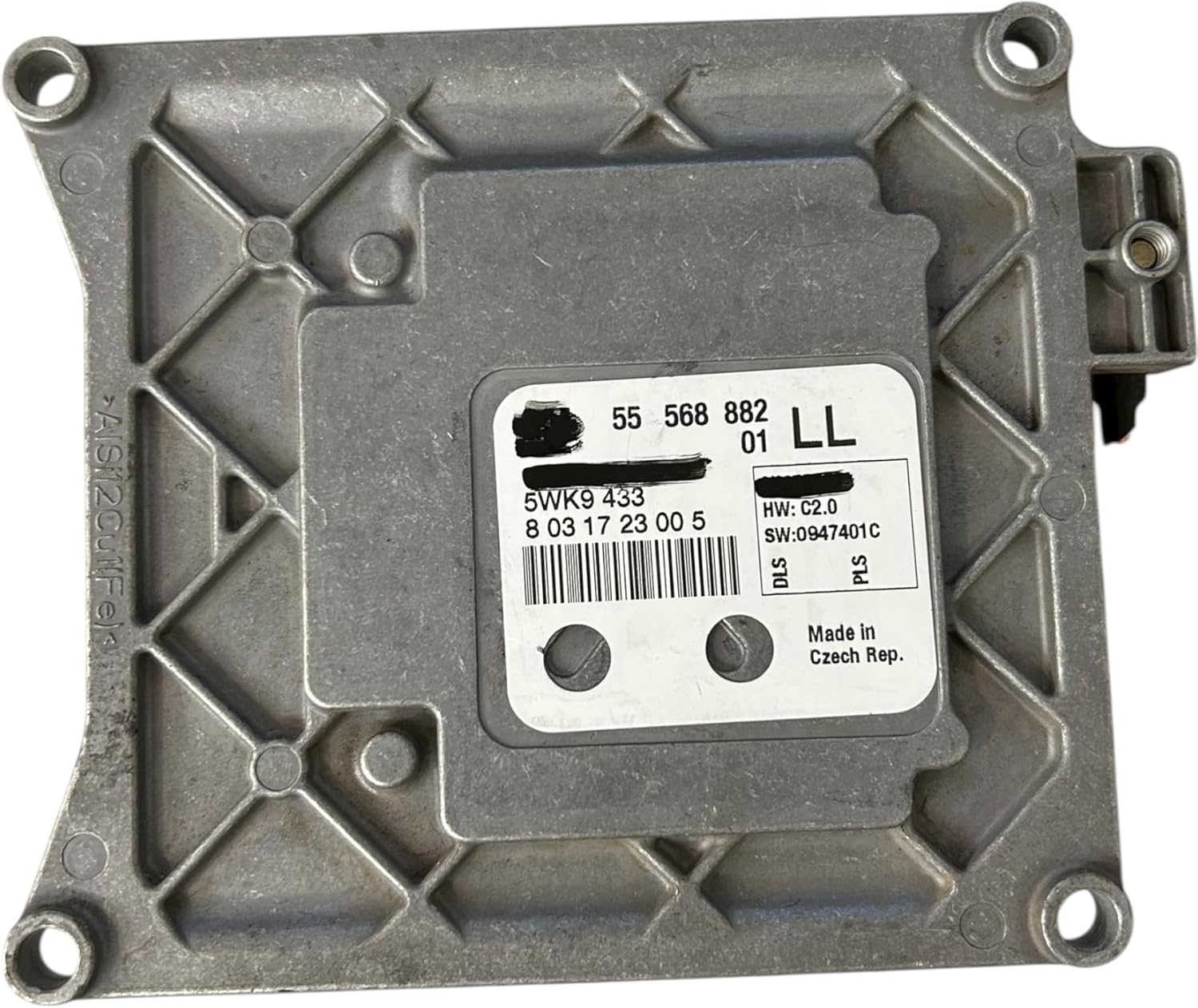 2008 Compatible with Saturn Astra Engine Computer Module ECU 55 568 880 Used Needs to Be Programmed