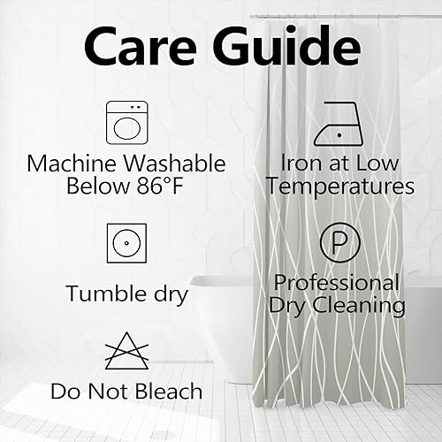 Miniatura 79 de Cortina de ducha pequeña a rayas gris claro degradado para baño, 36 x 72 pulgadas, juego de cortina de ducha geométrica para cabina de RV con Gris