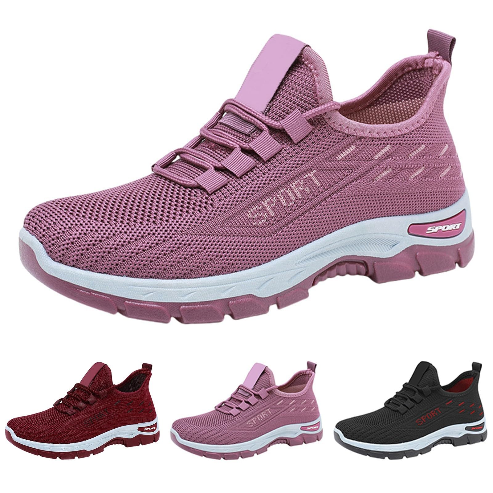 Scarpe Ortopediche Donna Per Fascite Plantare E Piede Piatto - Sneaker Con Supporto Arco E Ammortizzazione Air