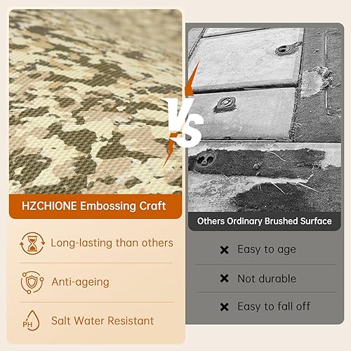 Miniatura 2 de Suelo de lancha de espuma EVA, suelo marino de camuflaje para cubierta de espuma de lancha, hoja de cubierta de espuma de 94 x 453523, autoadhesivo,