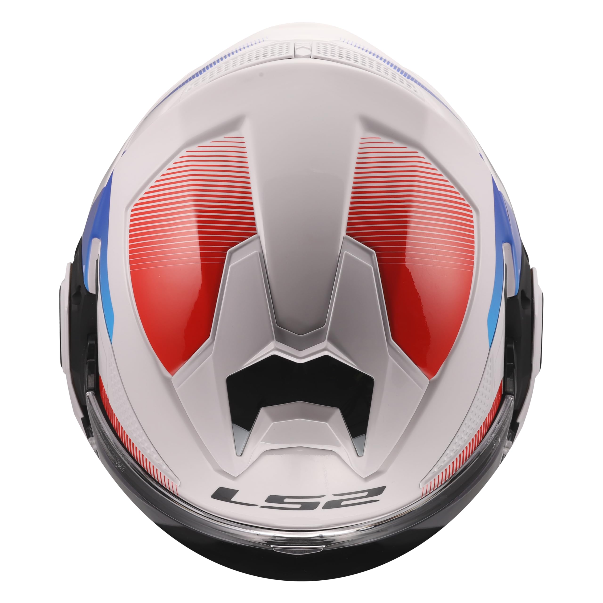 LS2, Casco Moto Modulare ADVANT X NOVA White Blue Red, M