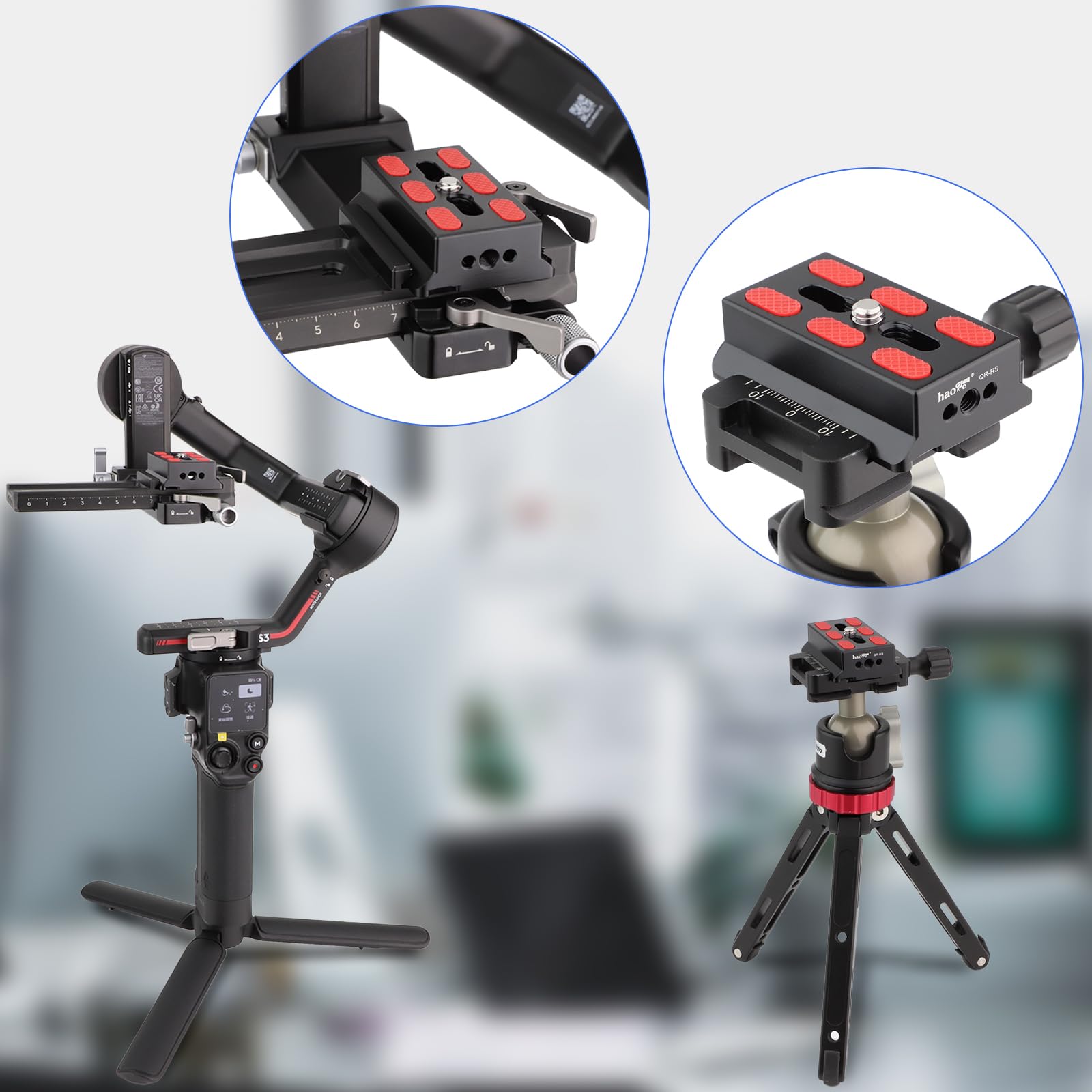 値下げCAME-TV DJI RS2/RS3用 車撮影用サクションカップマウント