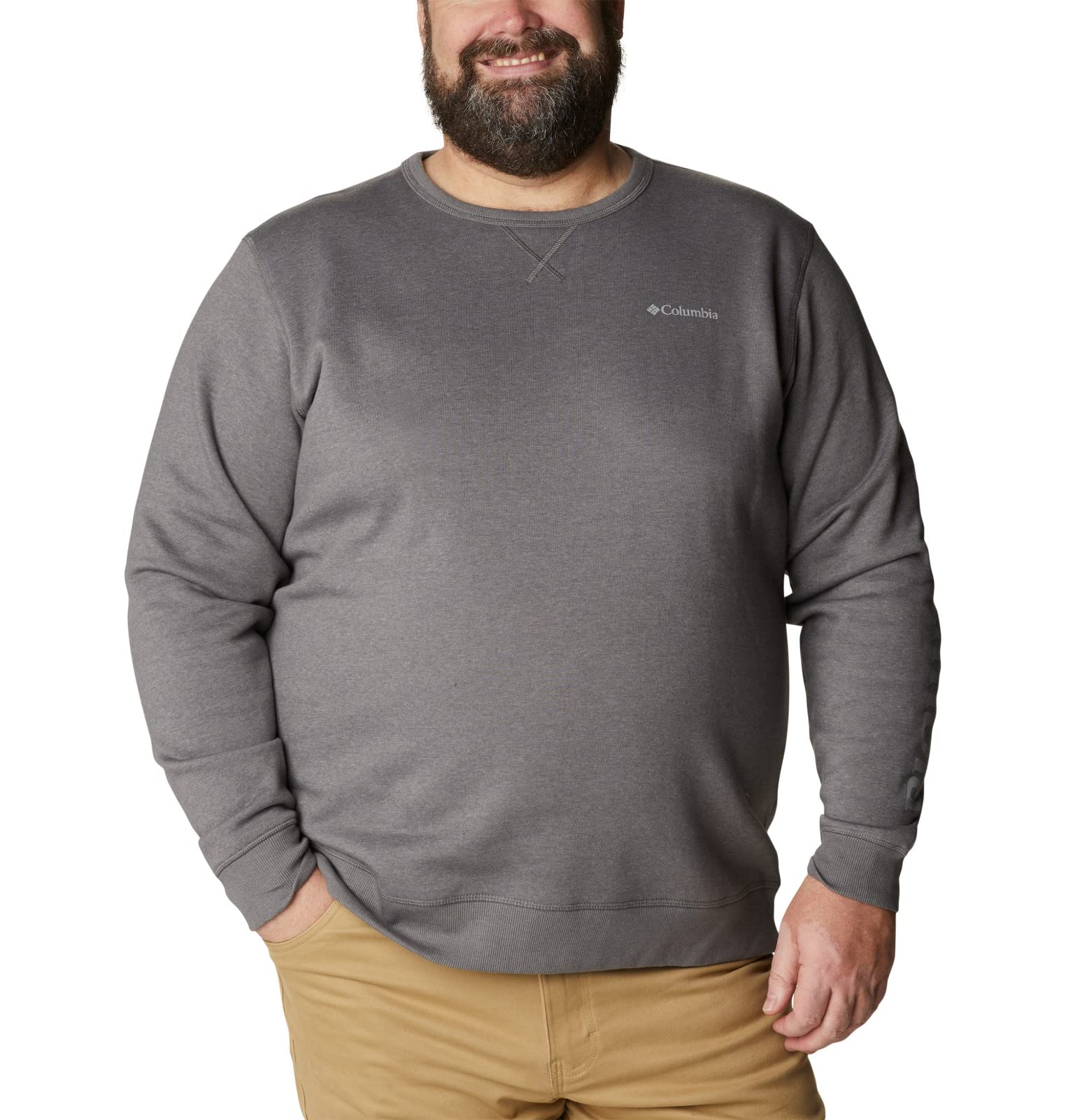 M Columbia™ Logo Fleece Crew