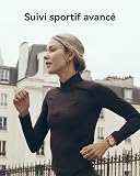 HUAWEI Watch FIT 5 Pro Montre connectée, GPS, ECG, Écran AMOLED de 1,92'', Verre Saphir, Grande autonomie, Résistance à l'eau 5 ATM, NFC, Suivi Sportif & santé, Fonctionne avec iOS & Android, Orange - 4