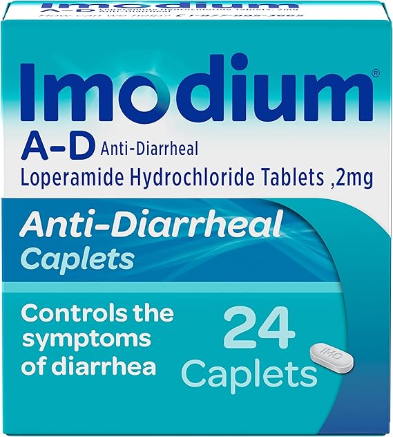Buy Imodium A-D Diarrhea Relief Caplets with Loperamide Hydrochloride, Anti-Diar&hellip;