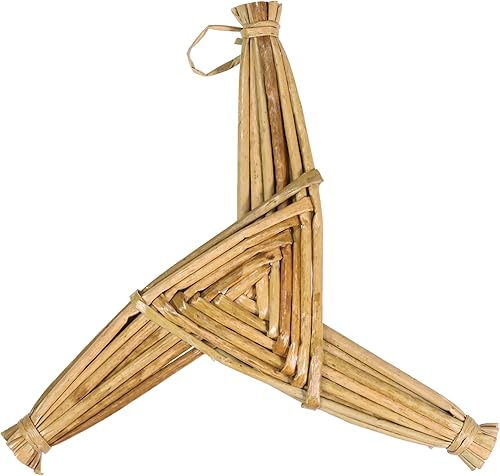 Biddy Murphy Santa Brígida - Cruz colgante irlandesa para colgar en la pared, decoración tradicional de bendición irlandesa, madre santa de Irlanda,