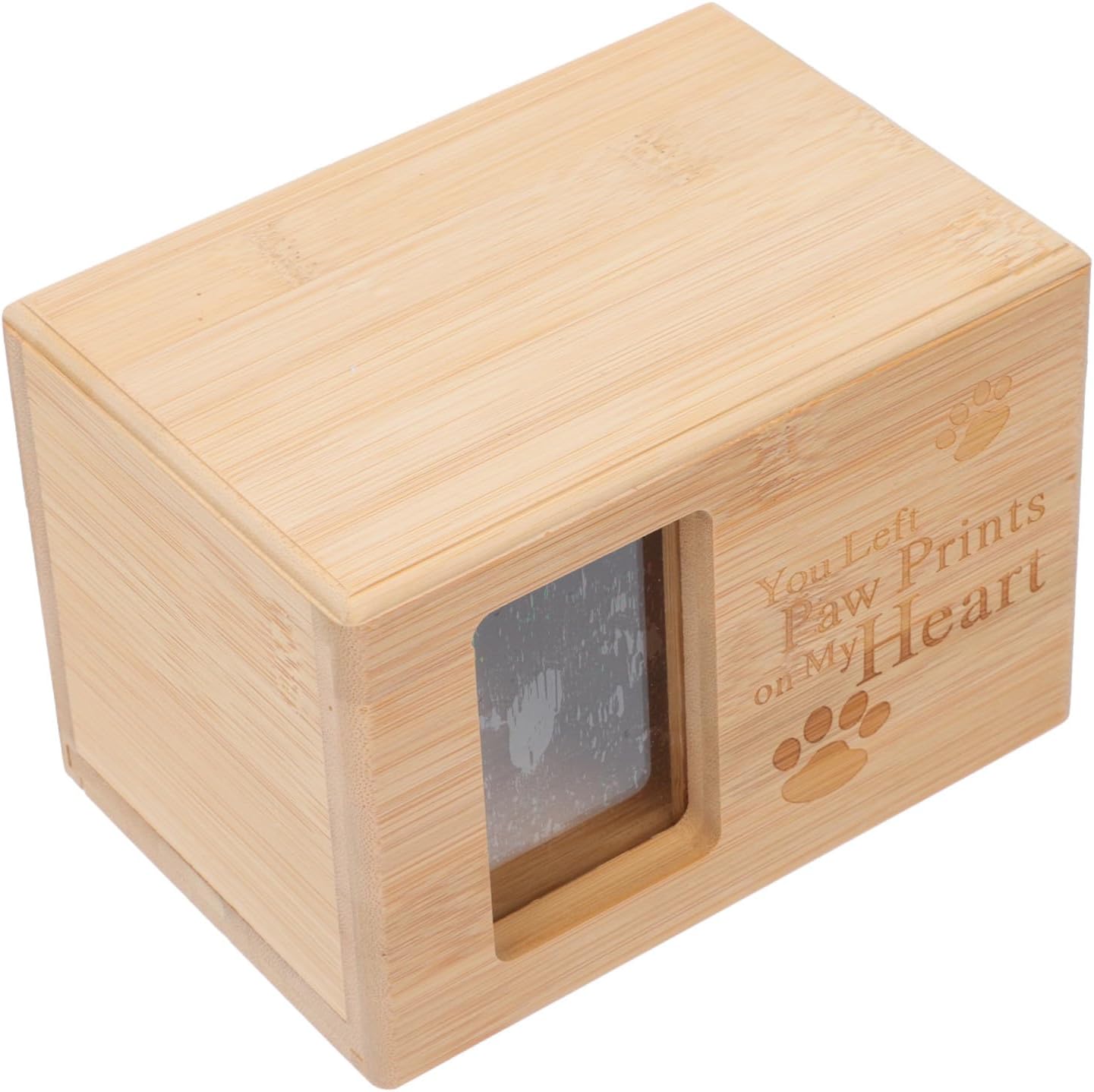 ORFOFE Pet Cremation Urn Box Cinerary Casket Memorial Storage for Dogs Cats Ashes Tribute Keepsake Suitable for Household Pets