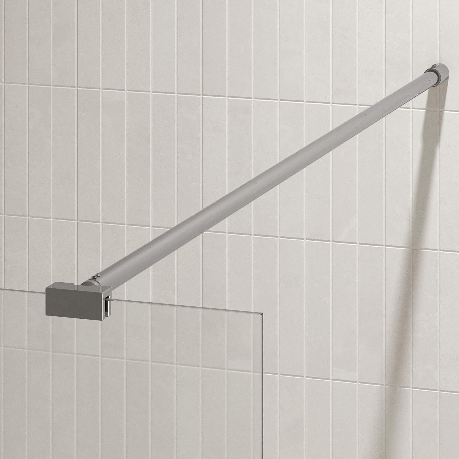 Barre de fixation douche italienne recoupable 100cm barre de douche