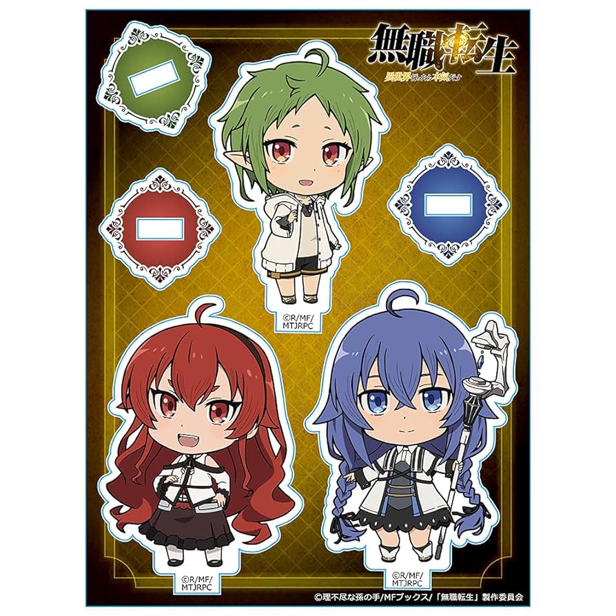 7点セット　ロキシー　無職転生　くじ引き堂　S賞　A賞他　ビッグアクリルスタンド 7点セット ロキシー 無職転生 くじ引き堂 S賞 A賞他 ビッグ