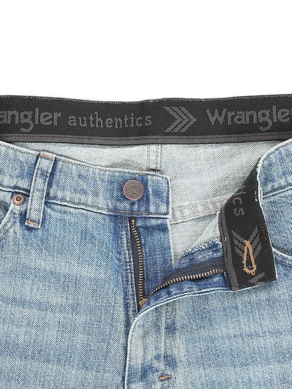 Regular Fit Comfort Flex Waist Jean, Chalk Blue, 34W x 32L by Wrangler - Used condition - Image 5