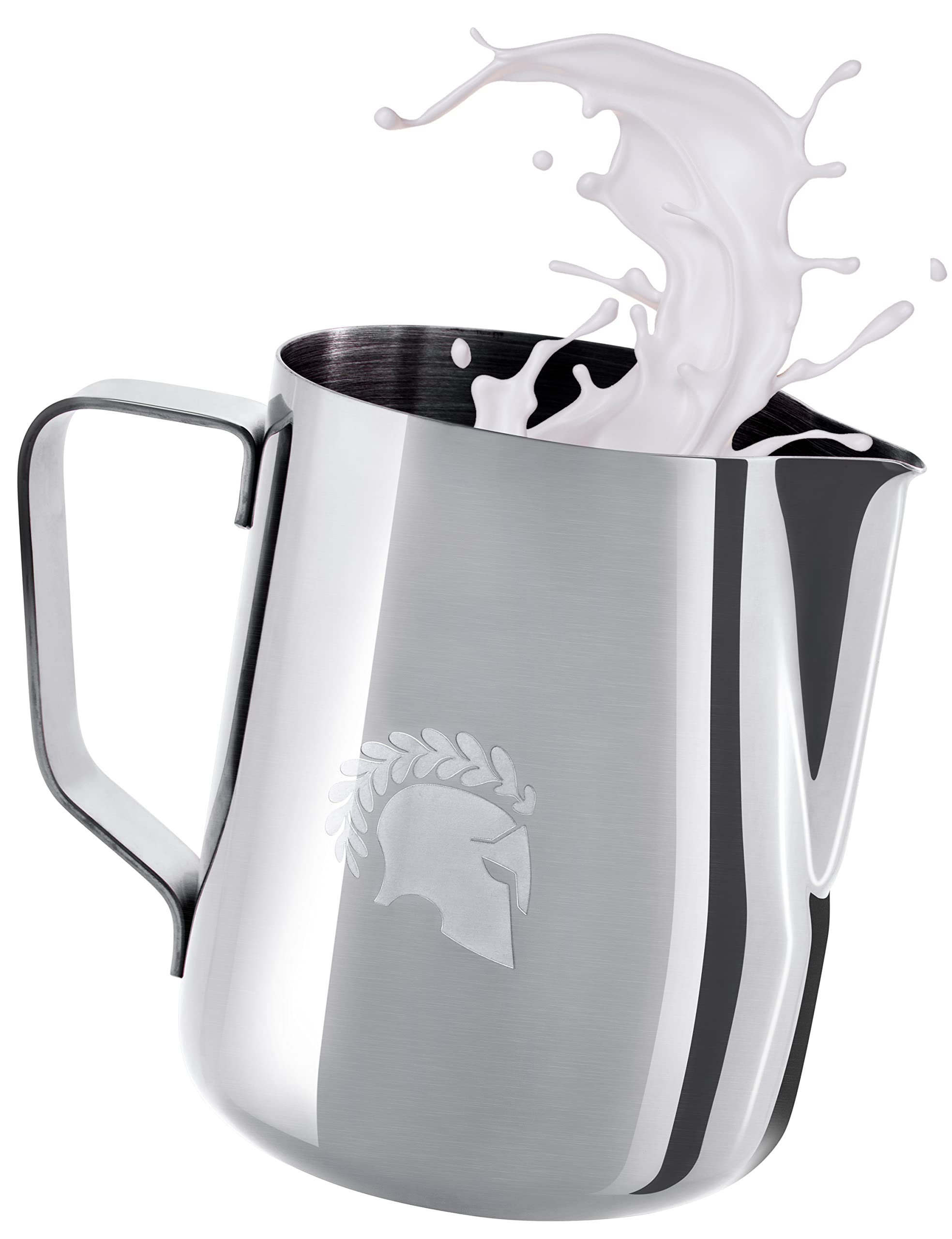 Barista Legends® Bricco latte in acciaio inox 1000ml con beccuccio speciale Latte Art - Bollitore latte lucida - Bricco latte professionale acciaio inox per baristi - Accessori per baristi…