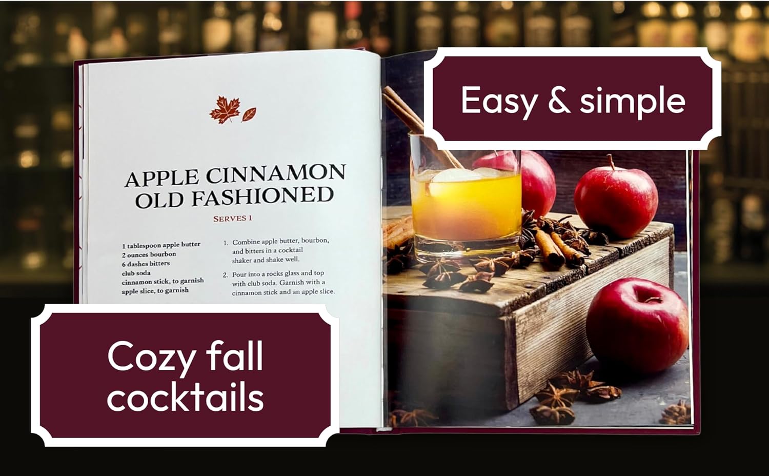 The Art of Mixology Cozy Cocktails: Fall in Love with More than 75 Boozy Brews - Image 3