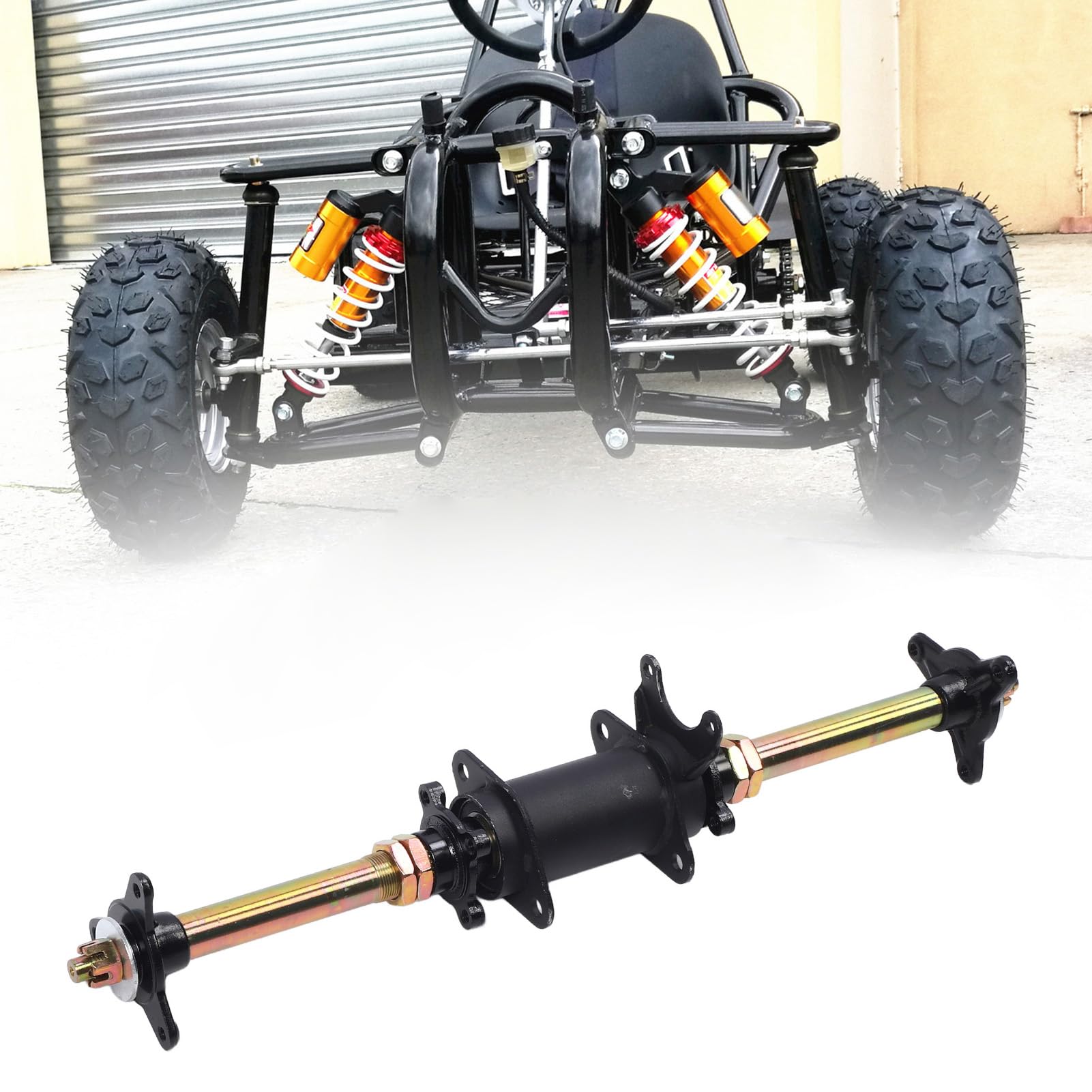 Fabater Go Kart Drive Drive Asse in Lega Kit Robusto per ATV Drift Trike, Sostituzione Ideale Adatto per gli Appassionati di Kart Go