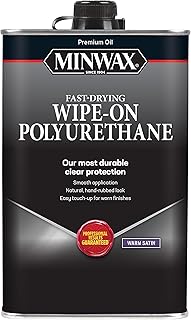 Minwax Oil-Based Wipe-On Polyurethane, 1 Pint, Satin