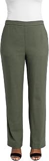 Briggs New York Women's Briggs New York Women's Pull on Straight Leg Woolie Pant