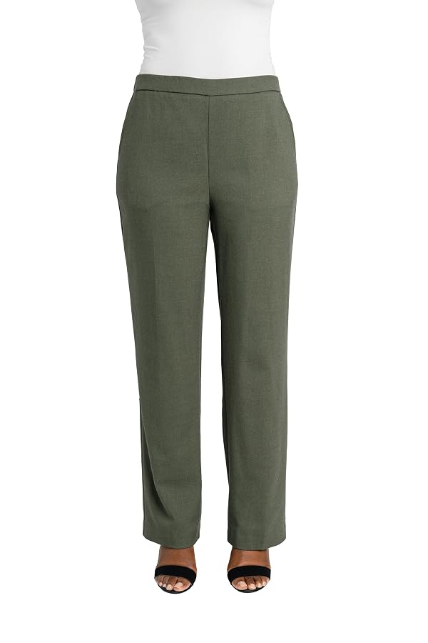 Briggs New York Women's Pull On Straight Leg Woolie Pant by Briggs New York - Used condition - US$31.01