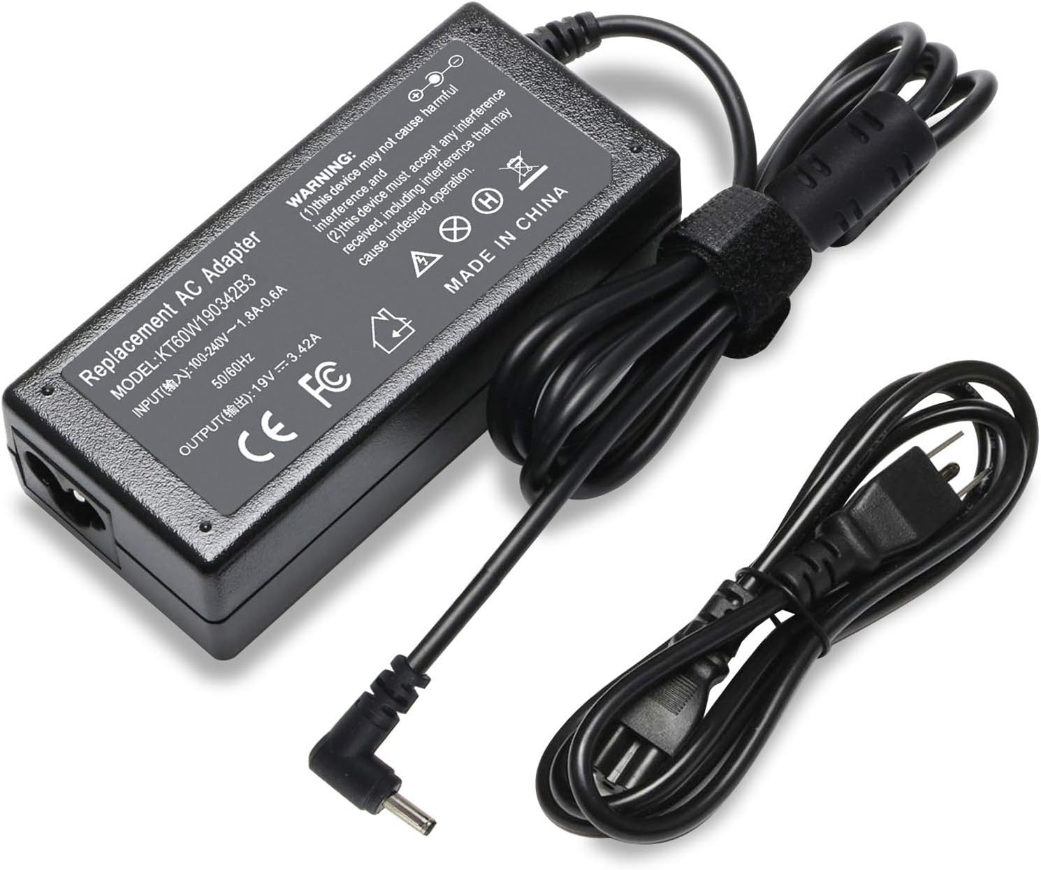 AC Charger Compatible with Samsung Galaxy Book Flex 2 Alpha NP730QDA NP730QCJ NP730QDA-KA3US NP730QCJ-K01US Galaxy View SM-T670 SM-T677A 18.4 Tablet ATIV Book 9 NP900X NP940X A13-040N2A PA-1400-96