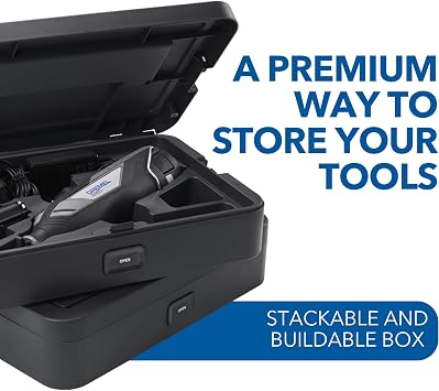 Dremel 8250 12V Cordless Rotary Tool 5.000-30.000 RPM Brushless Multitool kit with Dremel Box, 65 Accessories, 5 Attachments 2 Battery+Charger for Grinding, Drilling, Routing, Grout Removal, Engraving