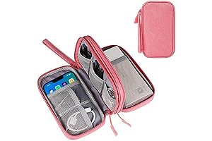 7.5'' Electronics Organizer Travel Pouch for Chargers and Cords