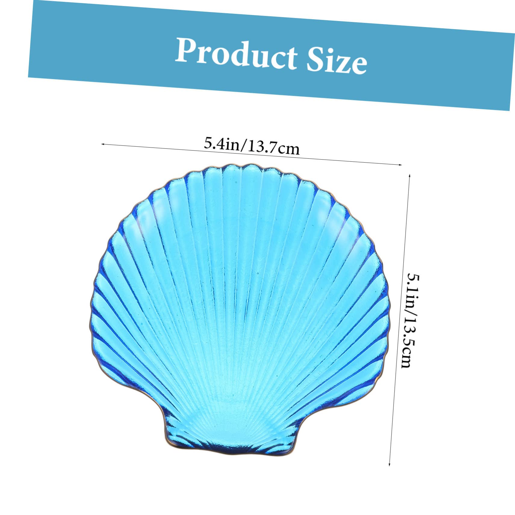 Assiette Dessert Set De 4 Assiettes En Porcelaine Forme Coquillage - Design élégant Pour Desserts Et Apéros Coquille Saint Jacques