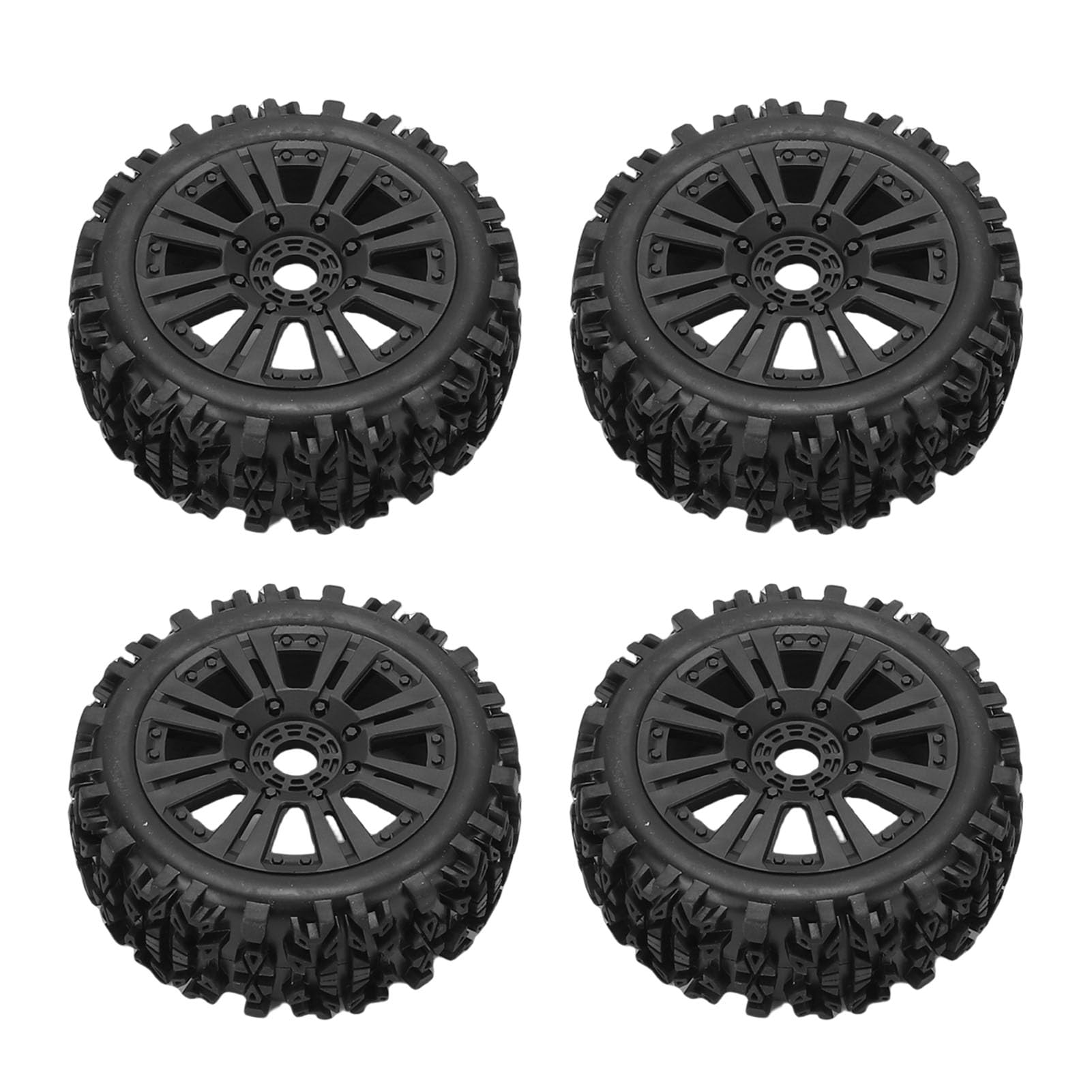 Pneumatici per Ruote per Auto RC, Gomma Adesiva Fuoristrada in 1/8