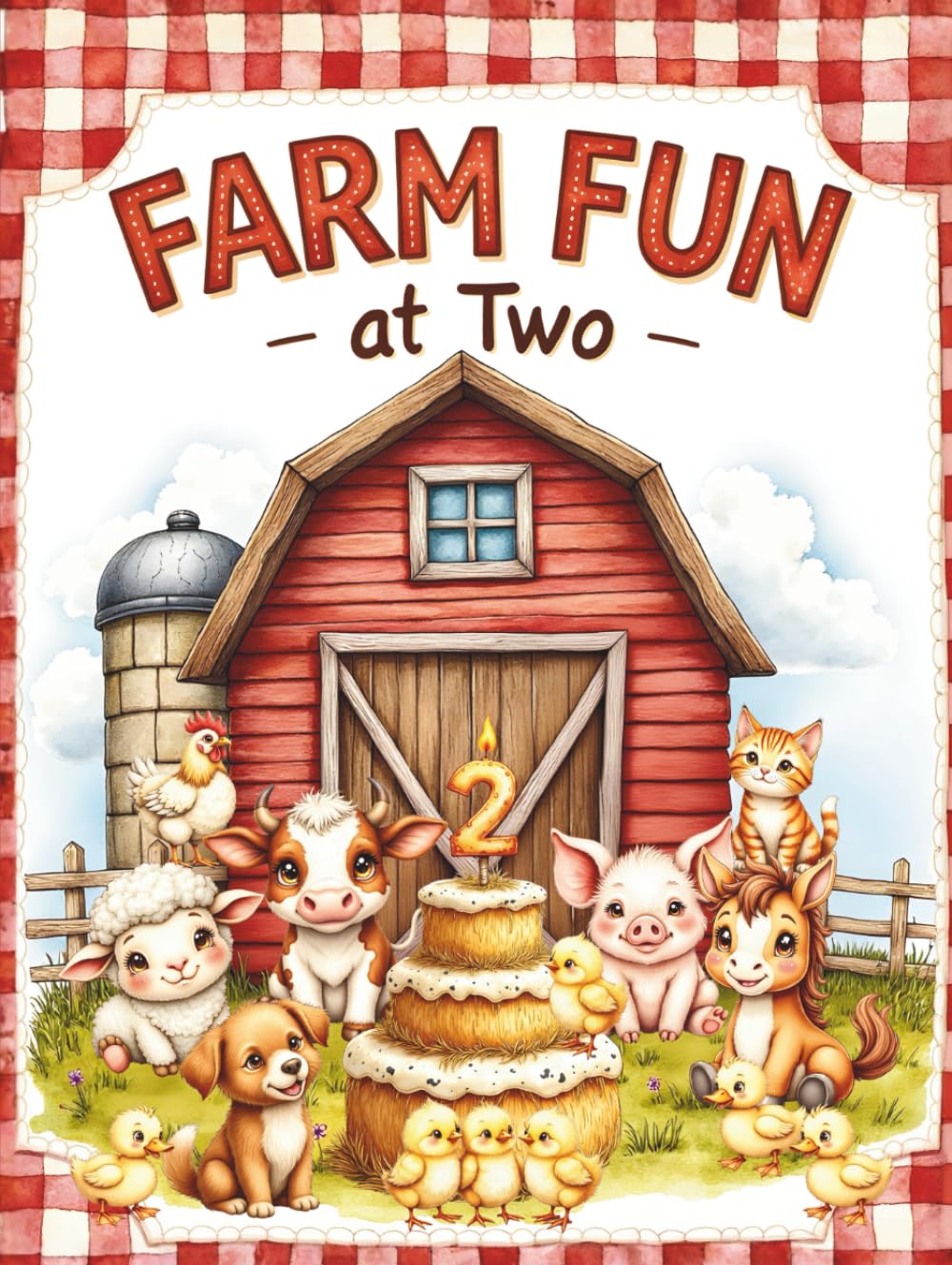 Farm Fun at Two Barnyard Animals 2nd Birthday Party Guest Book: Sign-In Book for 200 Guests | Wishes, Messages & Photo Pages | Party Decor Notes + Gift Log | Cute Keepsake Memory Book for Toddlers      Hardcover – February 3, 2026