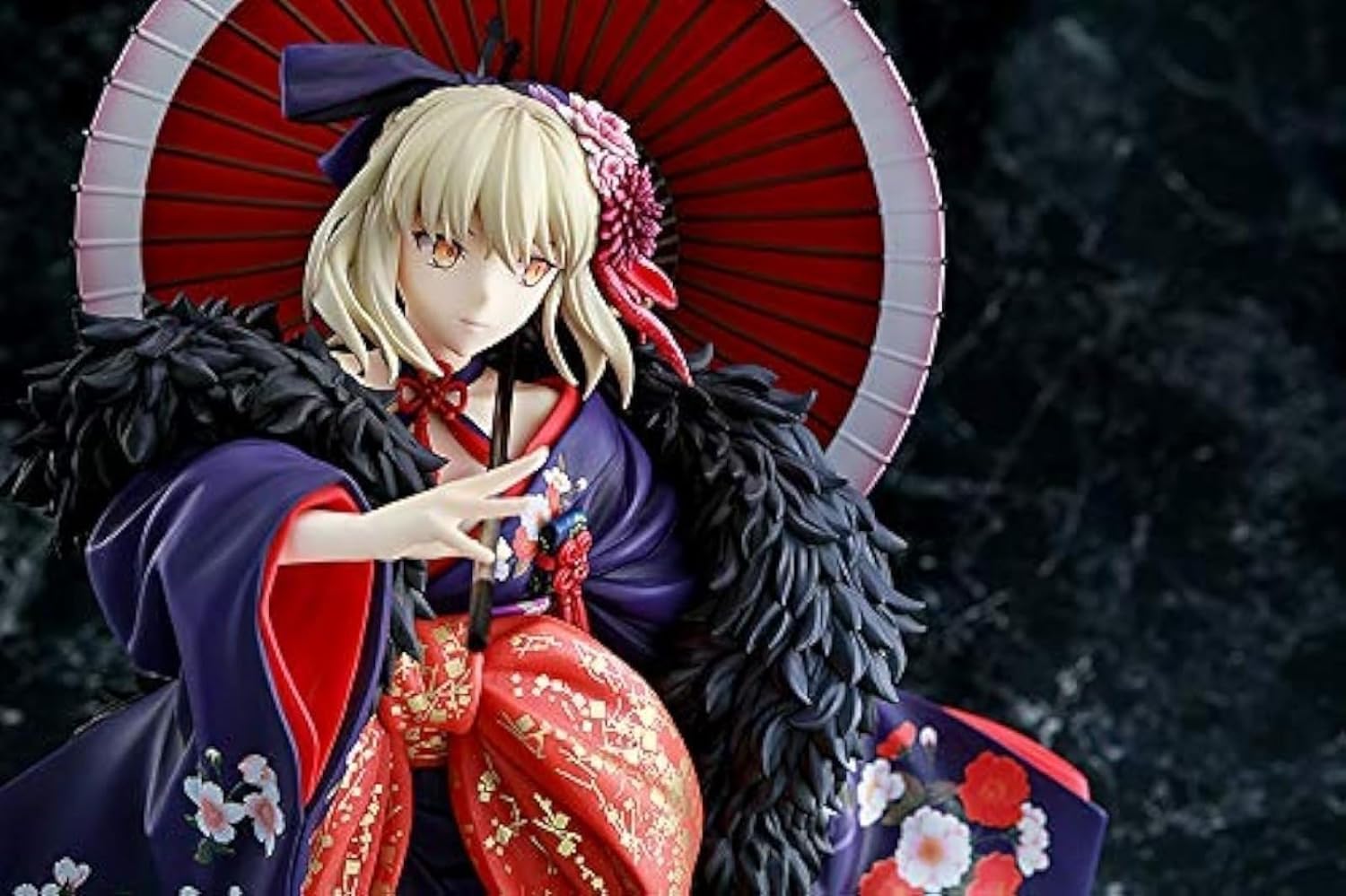 Amazon.co.jp: Night of Fate Kimono Alter Saber Figure - 1/7 Scale
