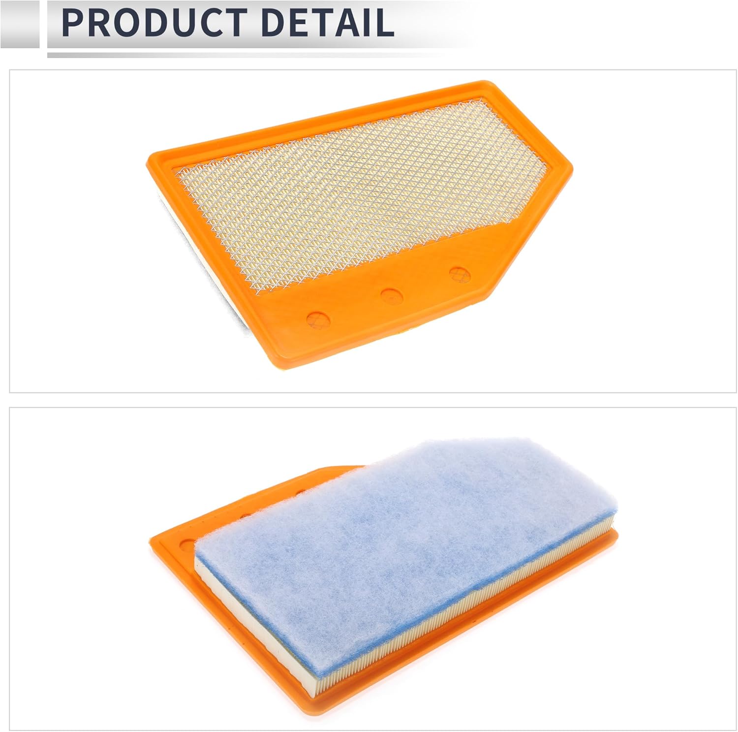 Engine Air Filter for Cadillac XT4 2019-2024 Long Life Element Filter Air Cleaner No.23430313 1 Pcs