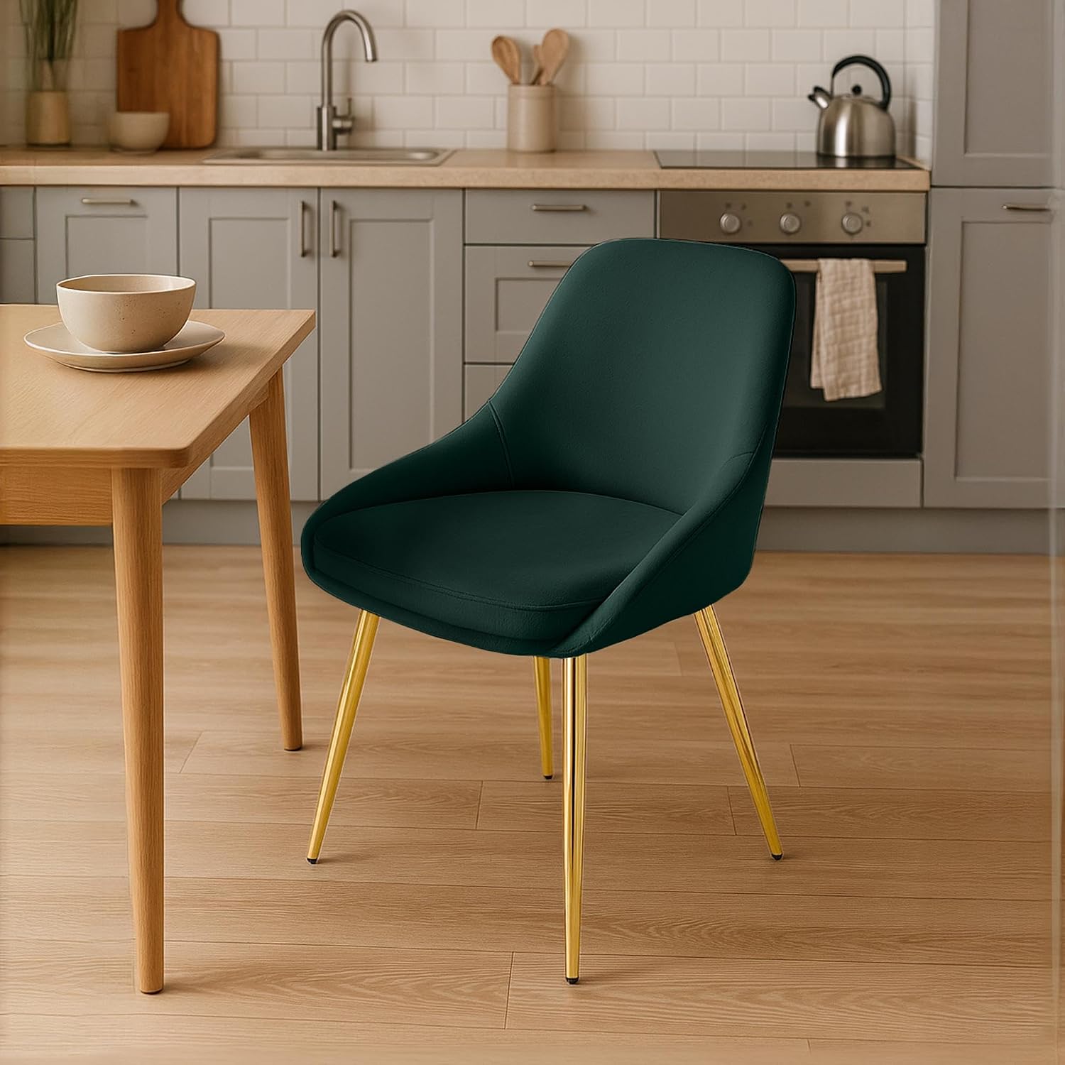 Diagram showing detailed dimensions of the Elmira chair