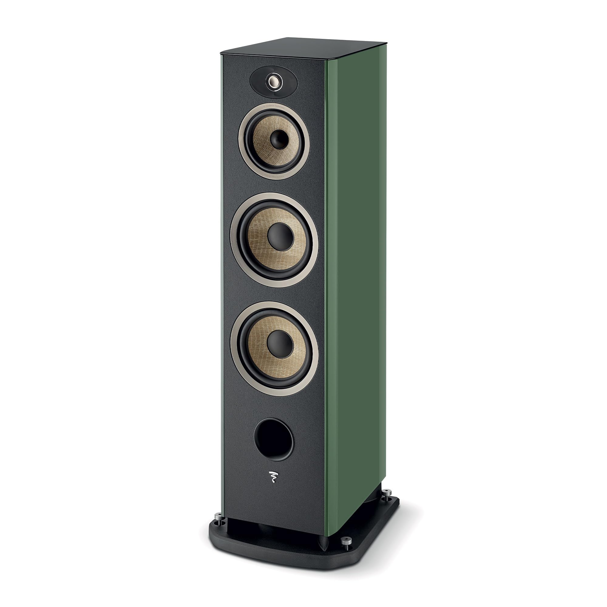 Focal Aria Evo X No. 4 Floorstanding Loudspeaker - Each (High Gloss Moss Green)