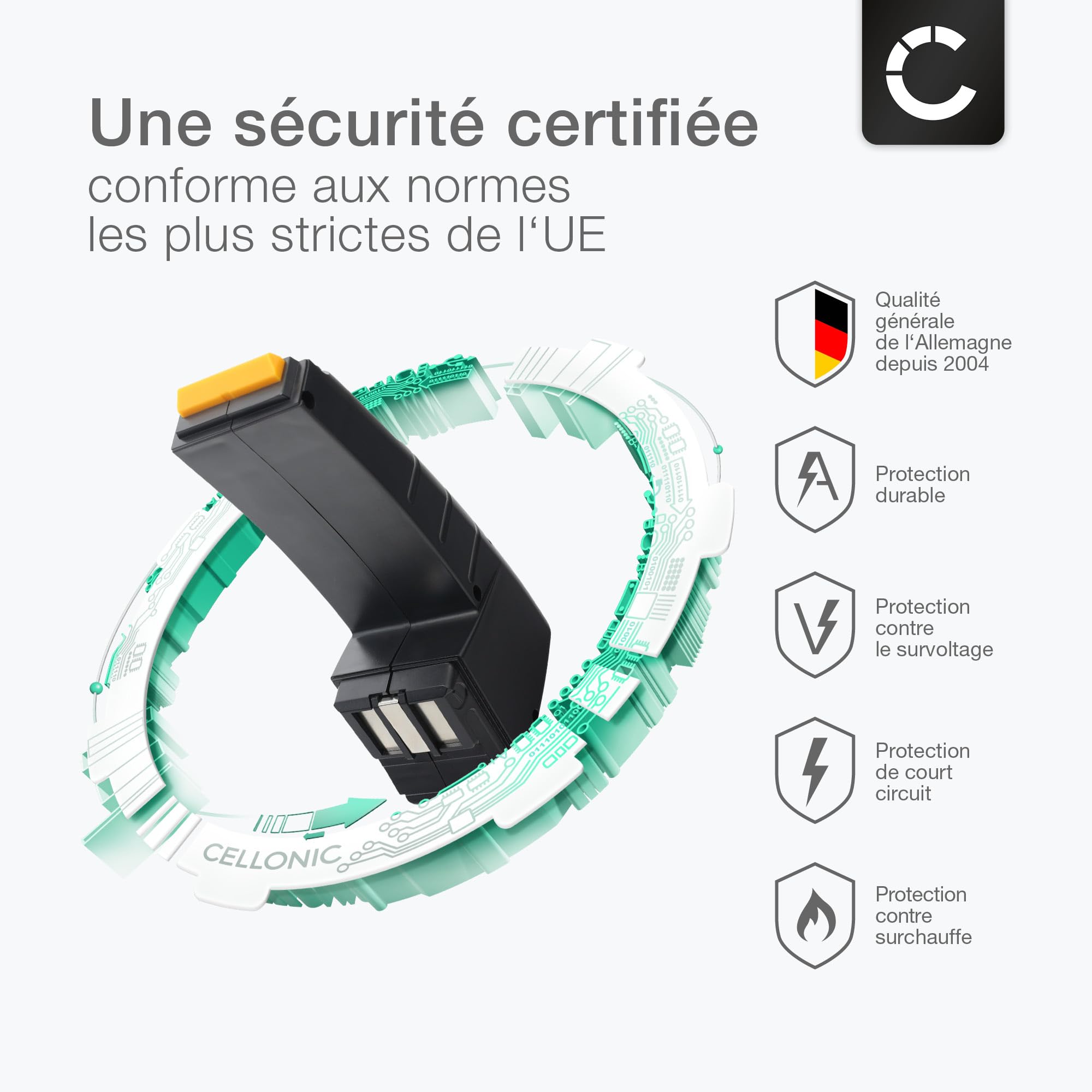 CELLONIC Batterie Compatible avec FESTOOL CDD 12 FX, CCD12, CCD 12, BP 12 C