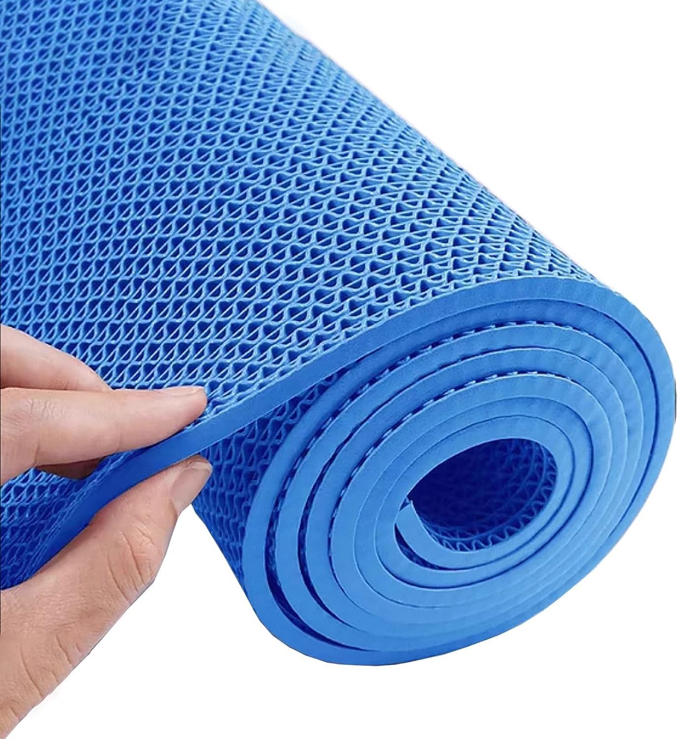 PVC Drainage Floor Mats For Commercial Showers And Kitchens(Blue,120x100cm)
