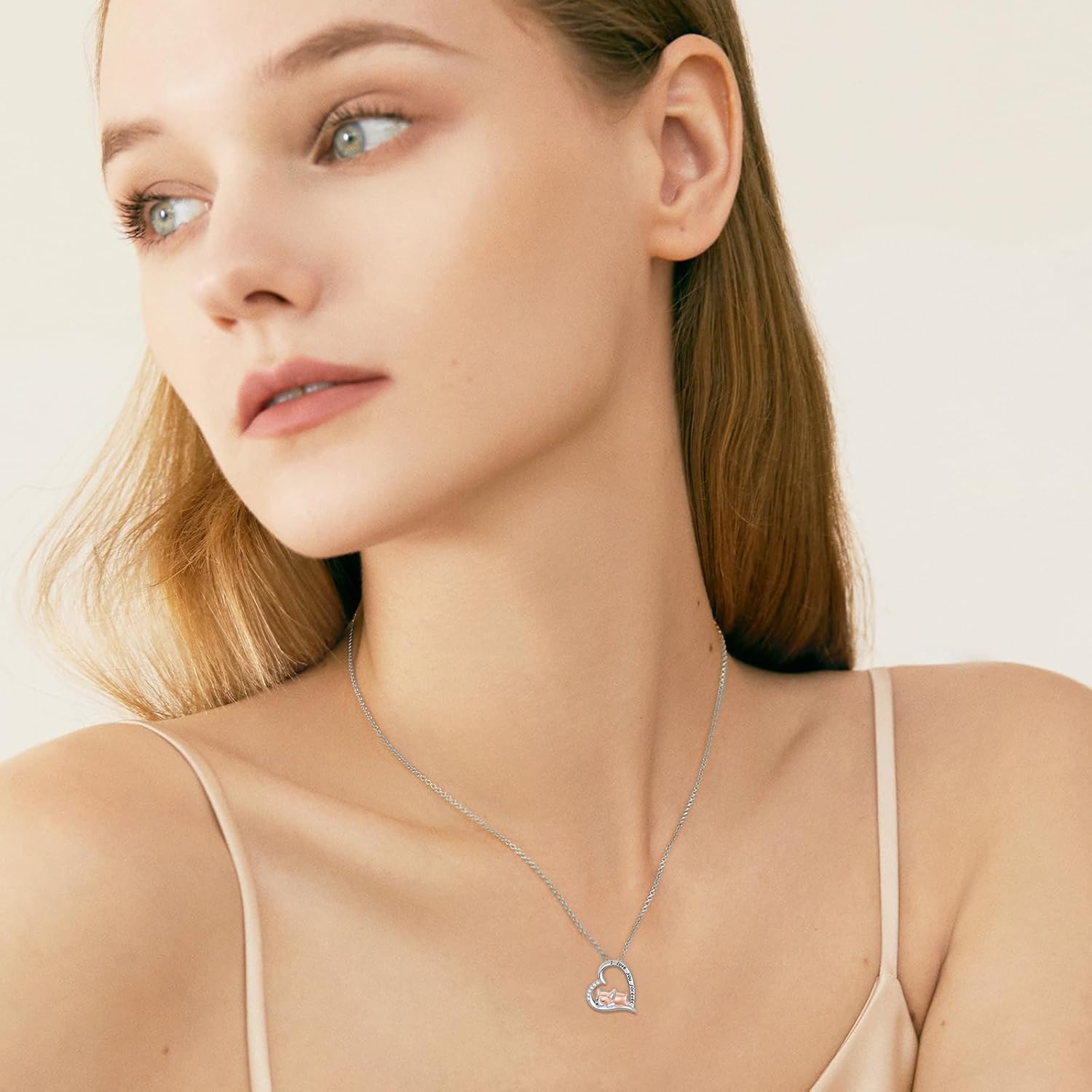 Valentine's Day Gifts for Her Cute Animal Necklace Jewelry for Women Men