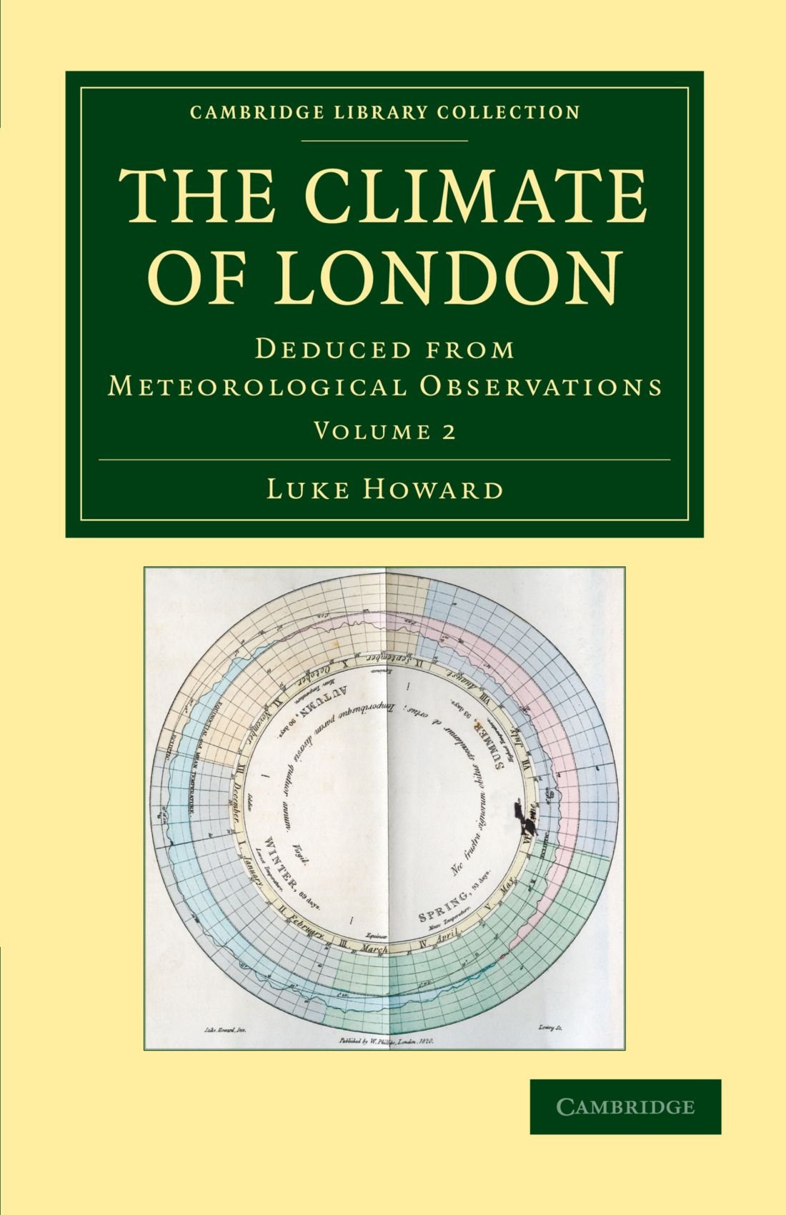 The Climate of London by Luke Howard - 9781108049528
