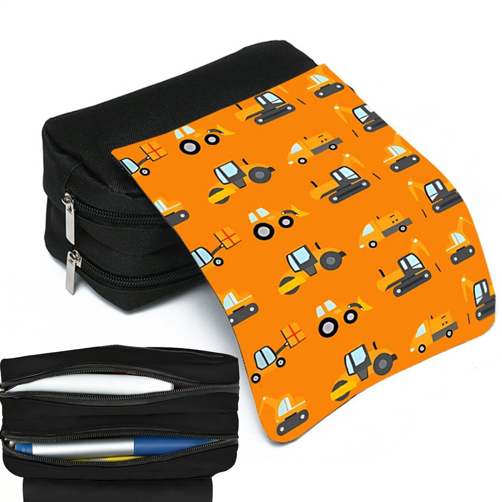 Astuccio in tessuto impermeabile a doppio strato, carino astuccio per ragazze, ideale per scuola, aula, casa e viaggi