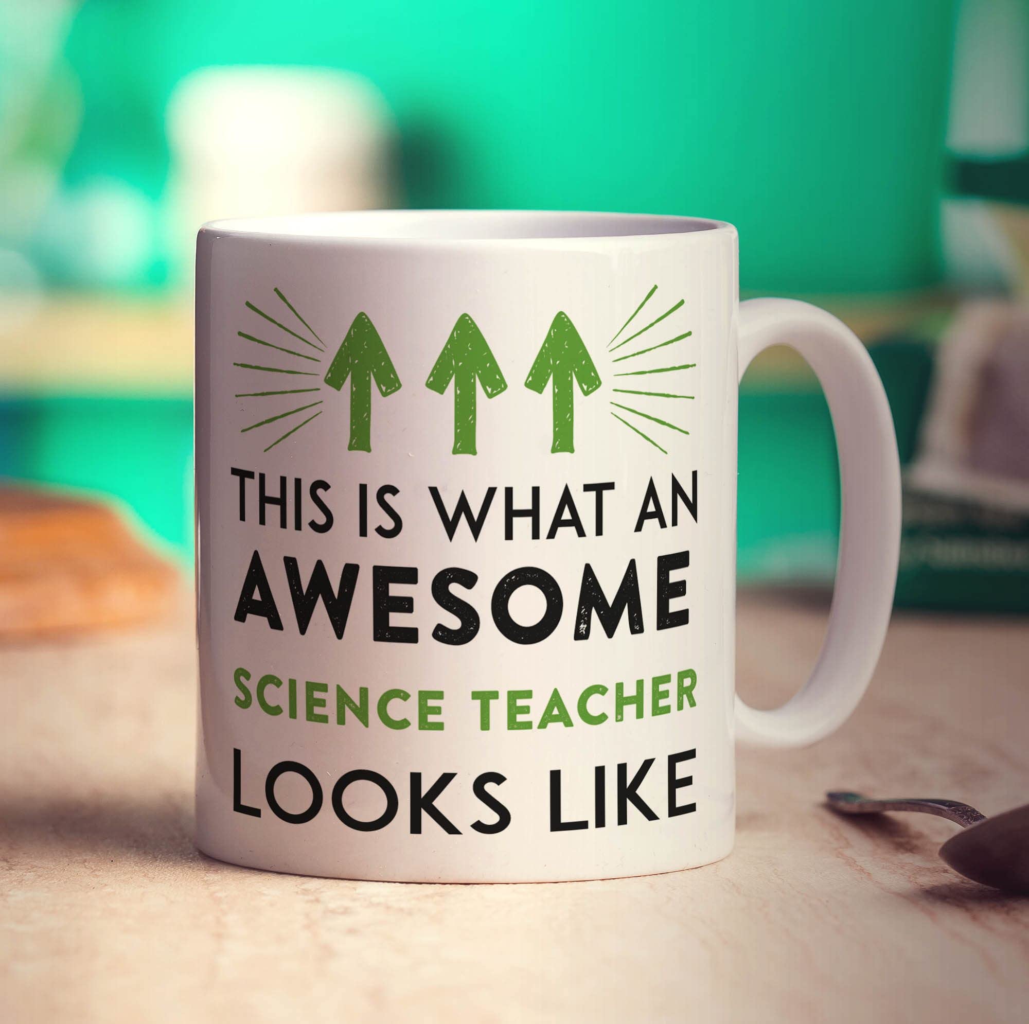 Printster White This Is What An Awesome Science Teacher Looks Like Mug - 11Oz Ceramic Cup