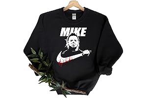 Horror Movie Mike Halloween Parody Sweatshirt: Spooktacular Style for Horror Movie Buffs