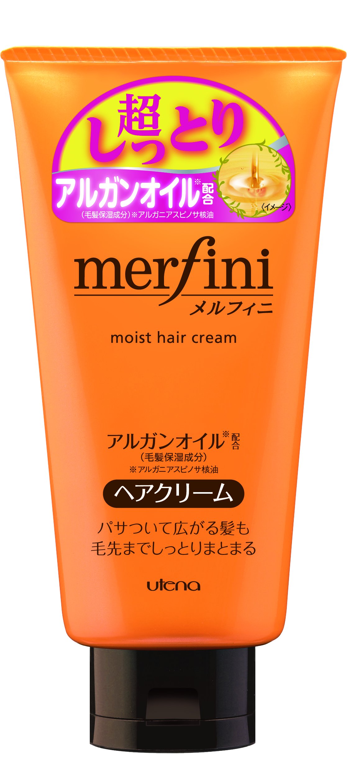 UTENA Melfini Hair Cream, Moist, 5.3 oz (150 g) 150グラム (x 1)