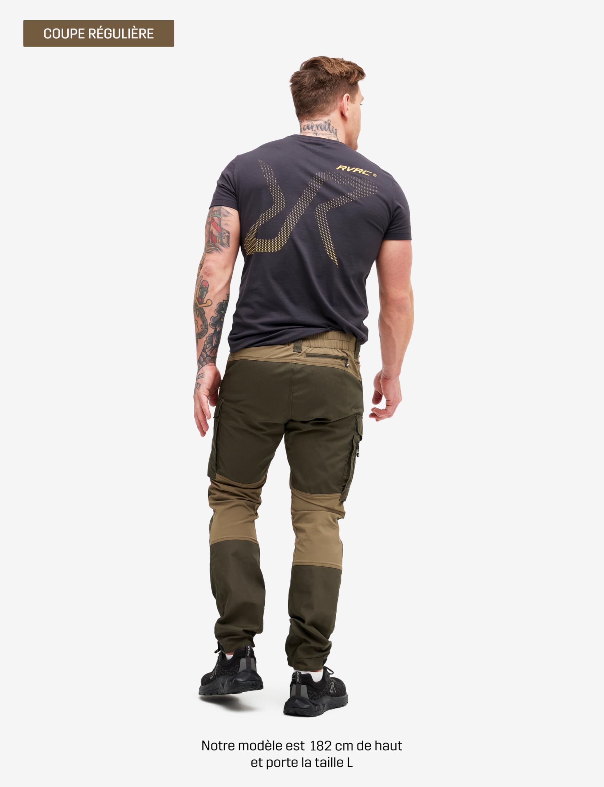 RevolutionRace Homme RVRC GP Pants, Pantalon Durable pour la randonnée et Autres activités de Plein air