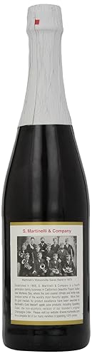 Miniatura 40 de Martinelli's Gold Medal - Jugo espumoso de manzana y arándano, 8.4 onzas líquidas, paquete de 12