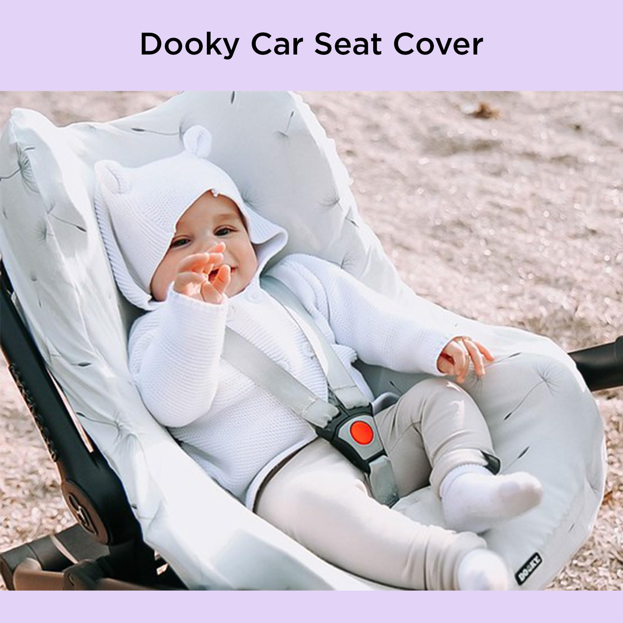 The Original Dooky 126803 Copri Seggiolino Auto Gruppo 0+ e Ovetto Universale - Dandelion - 160 g