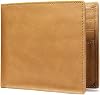 WASTIME Leather Wallet for Men, Slim RFID Minimalist Credit Card Wallets with 2 ID Window, Multicolor, Genuine Leather Wallet