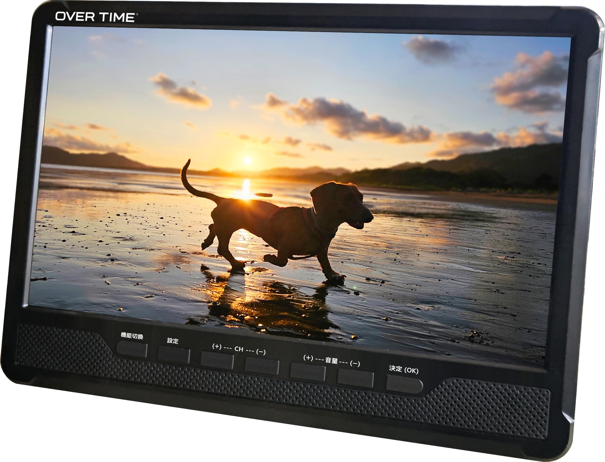 Amazon | OVERTIME 10.1インチ フルセグ ポータブルTV 同軸ケーブル