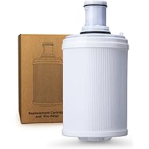 100186 Water Filter Replacement Cartridge + Pre-Filter Compatible with Amway espring Water Filter System, 4X Filtration Efficiency, 3-in-1 Improve Tap Water Taste