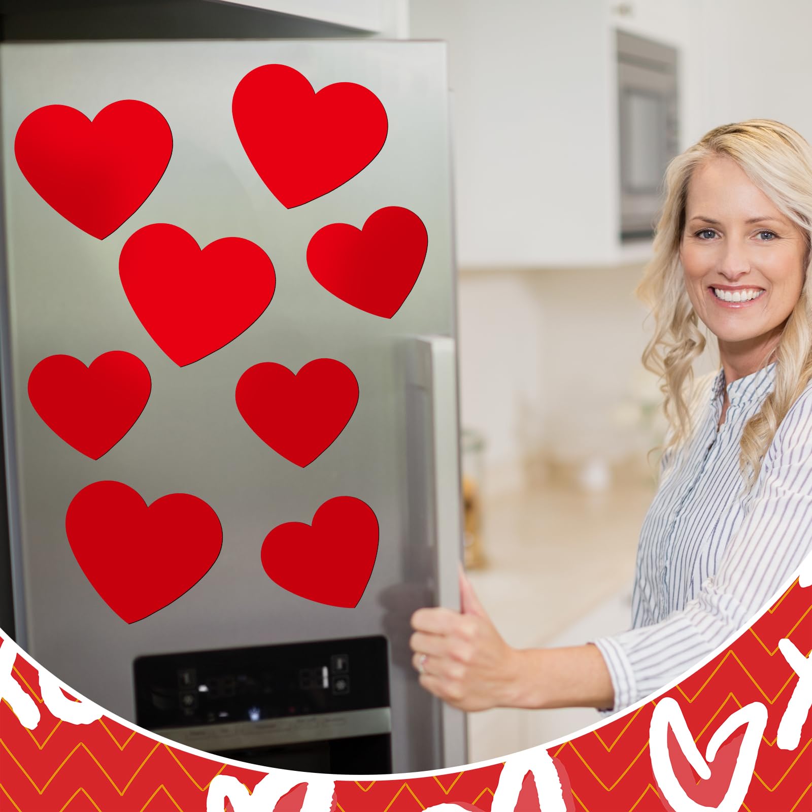 Ferraycle 30 Pcs Valentines Day Garage Door