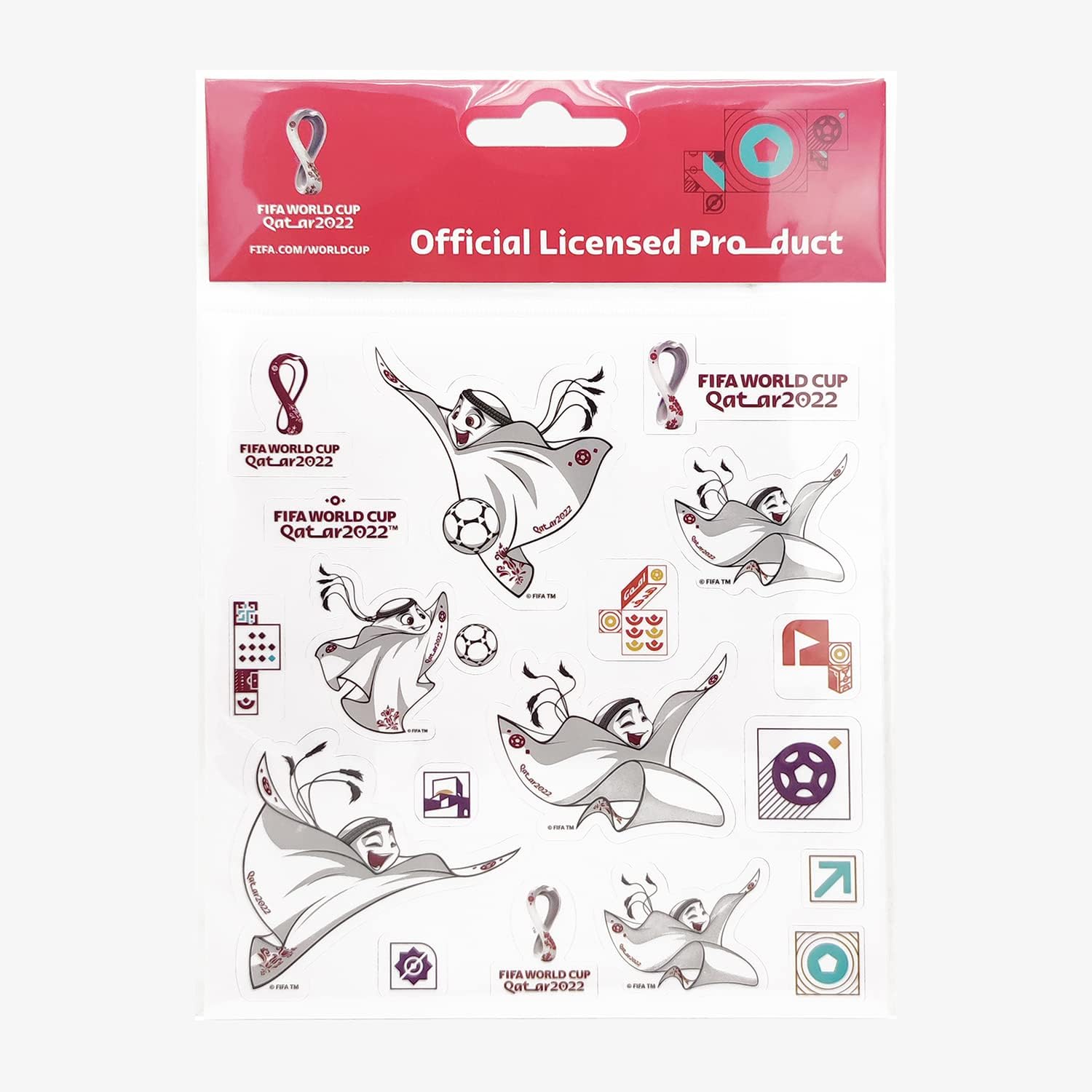 HONAV 2022 FIFA World Cup Qatar Mosaic Sticker 2 Pack - Own a Collectible Version of World Soccer's Biggest Prize