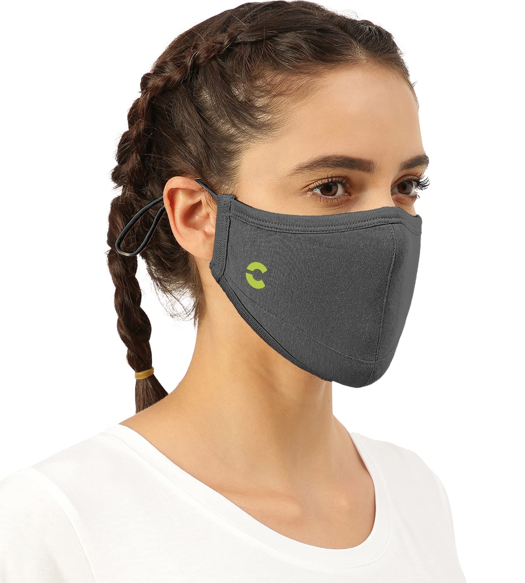 FREECULTR Unisex Bamboo Cloth Mask Anti Microbial Super Soft & Comfort Fit Earloop Fashionable Face Mask for Dust Protection (B097C7RXVG) Amazon Price History, Amazon Price Tracker