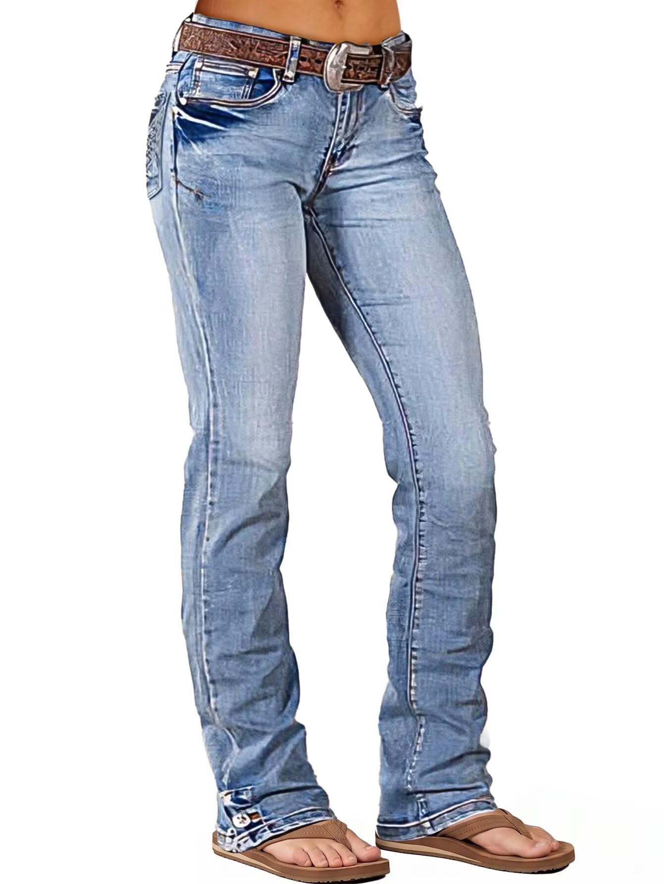 Flamingals Boot Cut Jeans